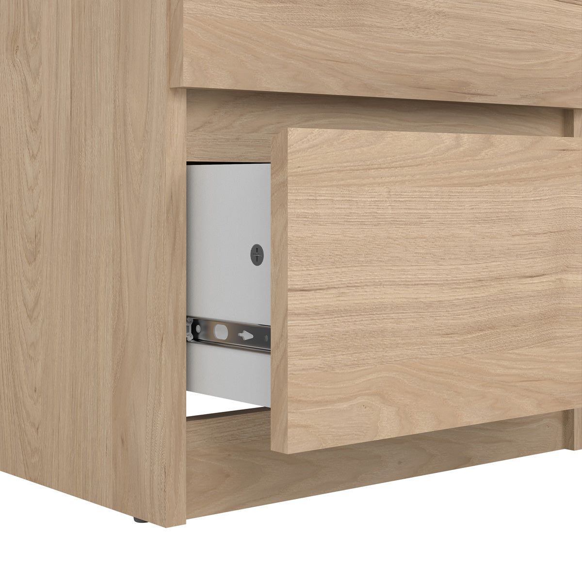 Wooden Chest Of 5 Drawers Narrow - Naia