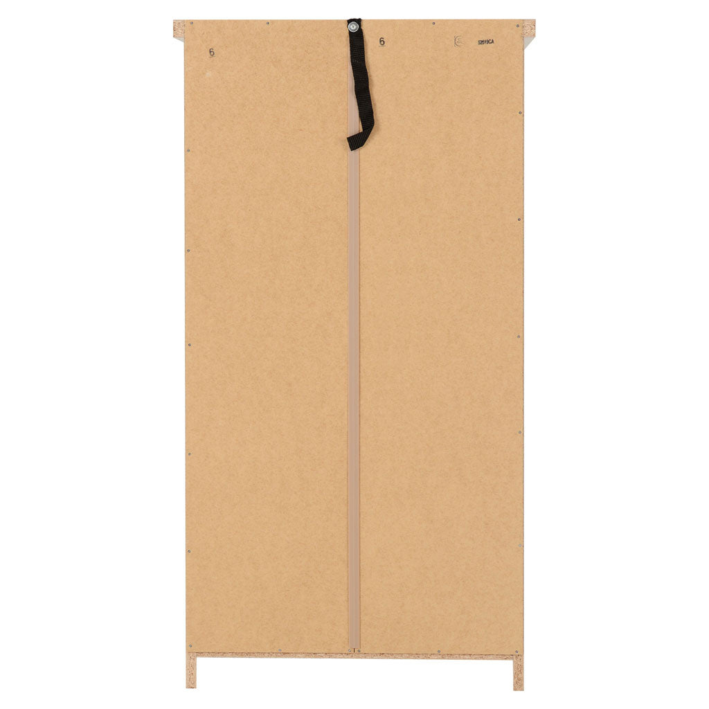 Wooden Chest Of 5 Drawers Narrow - Nevada