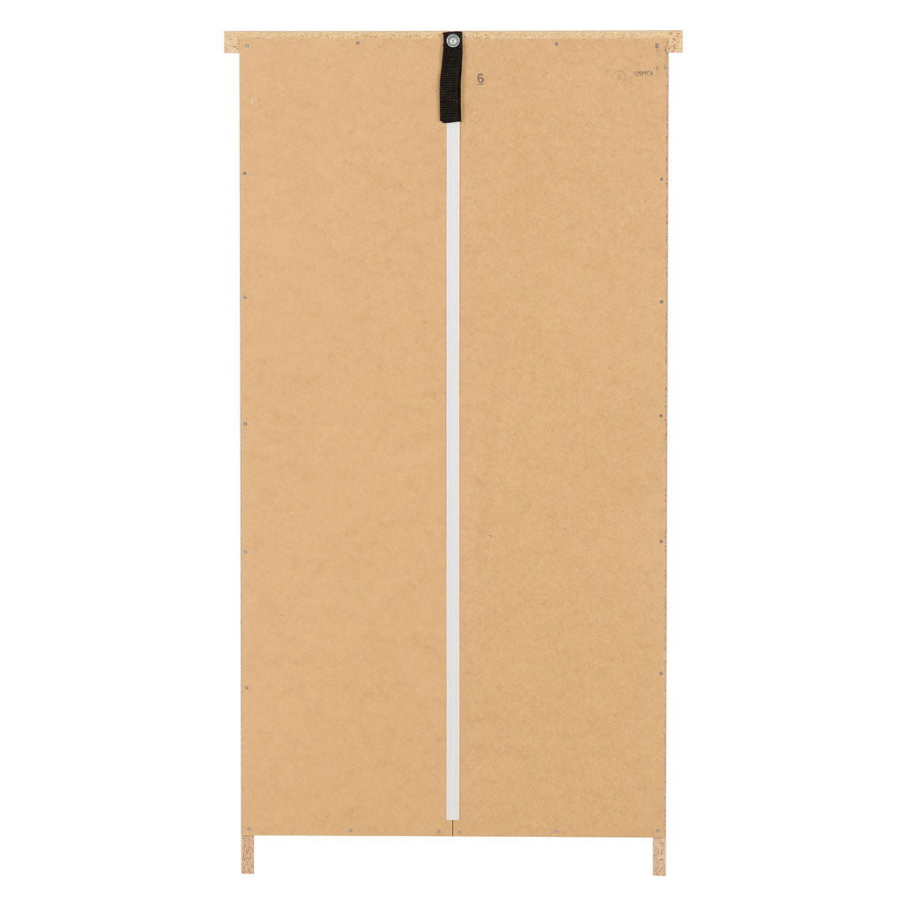 Wooden Chest Of 5 Drawers Narrow - Nevada