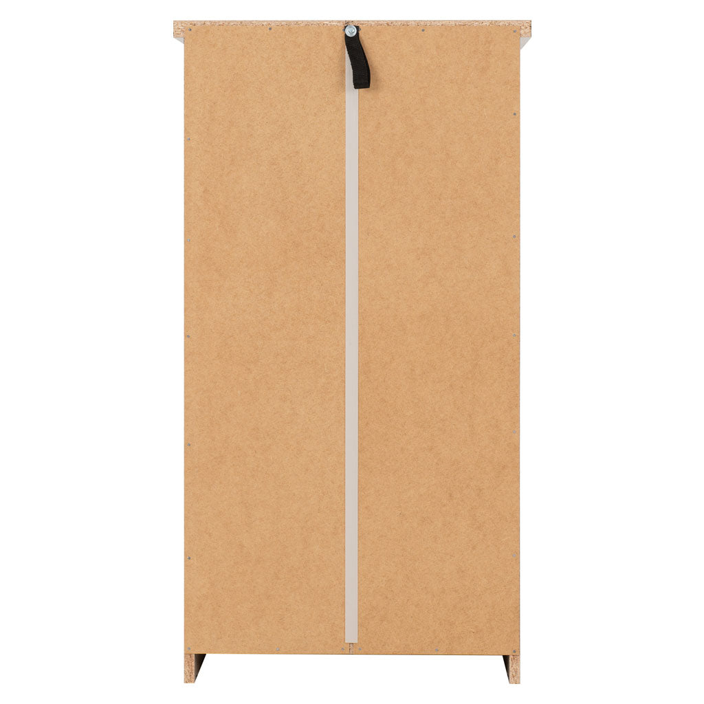 Wooden Chest Of 5 Drawers Narrow - Nevada