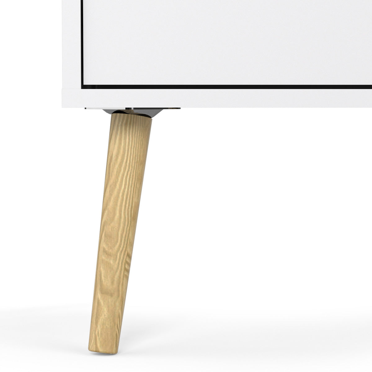 Wooden Chest Of 5 Drawers - Oslo