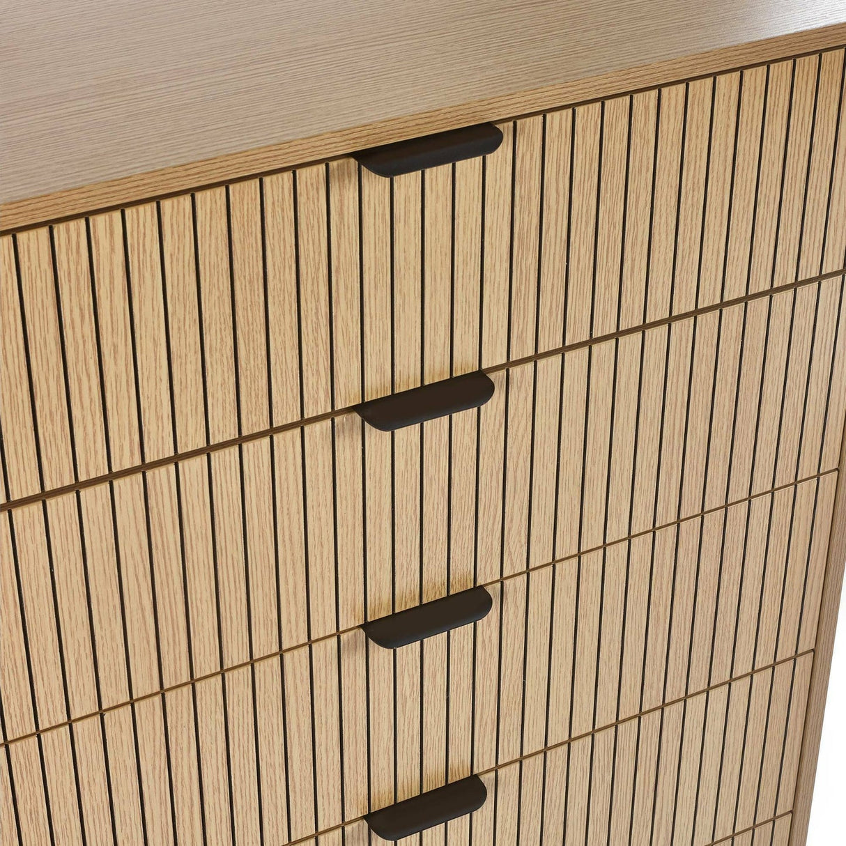Wooden Chest Of 5 Drawers - Sia