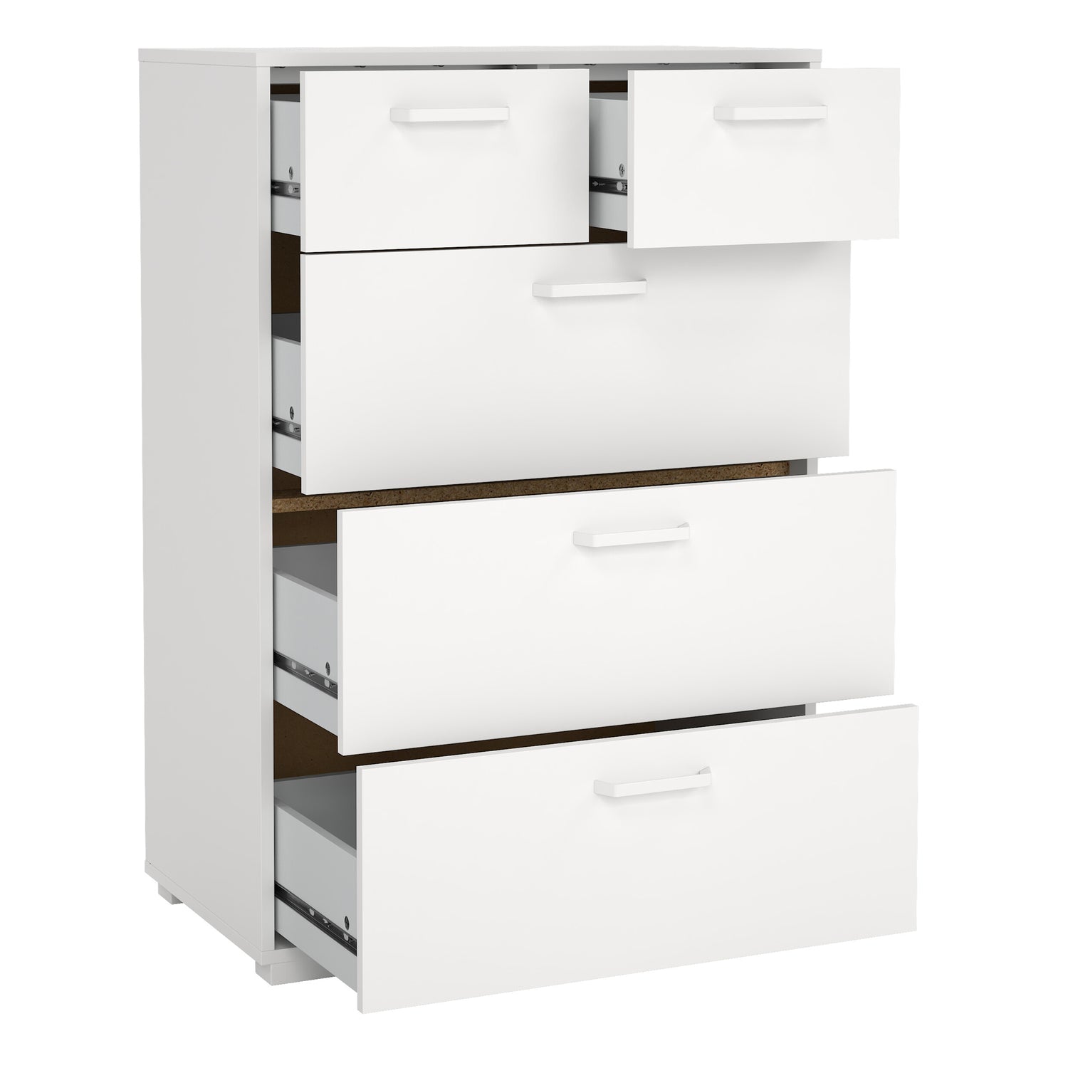 Wooden Chest Of 5 Drawers - Sofia