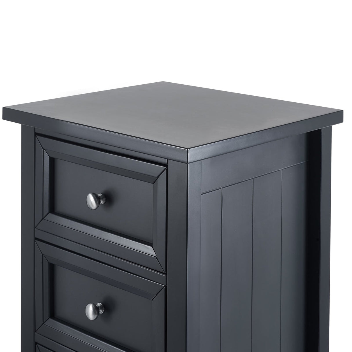Wooden Chest Of 5 Drawers Tall - Maine