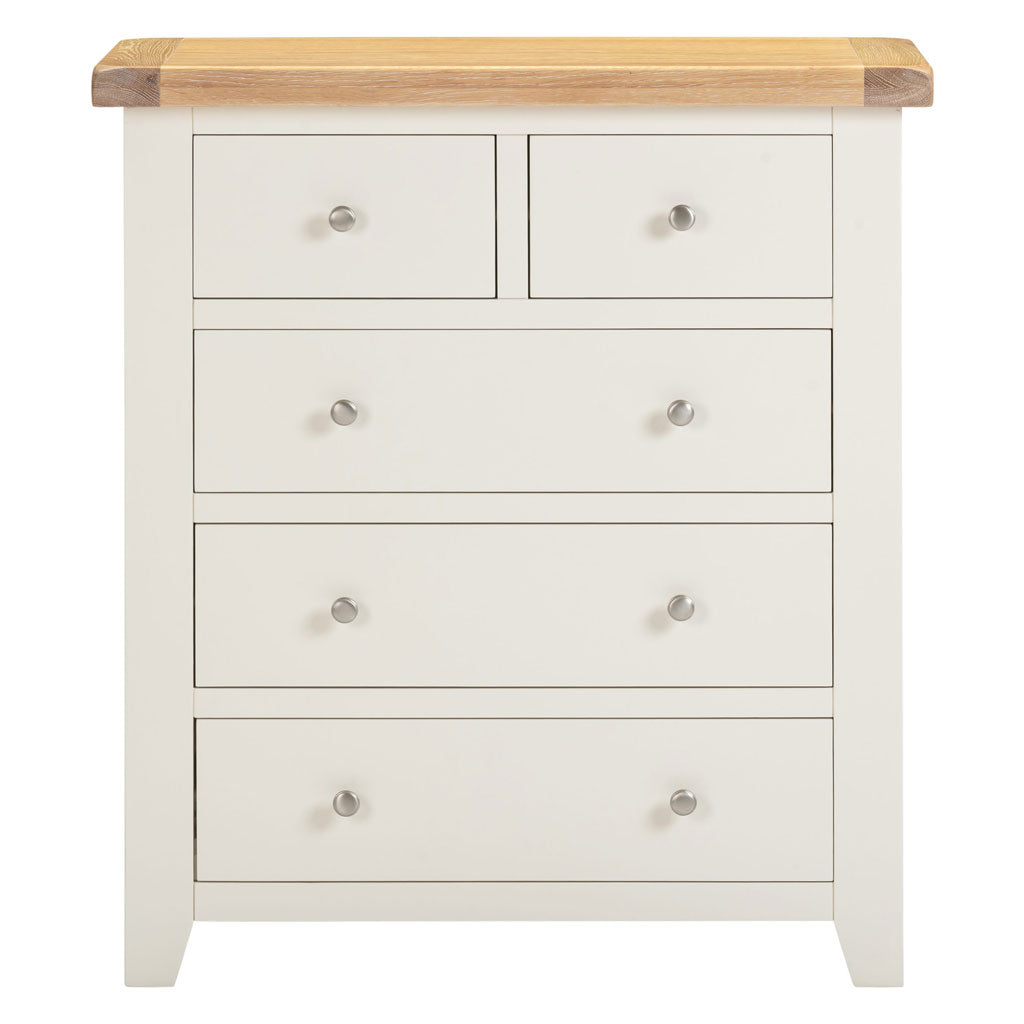 Wooden Chest Of 5 Drawers - Windsor