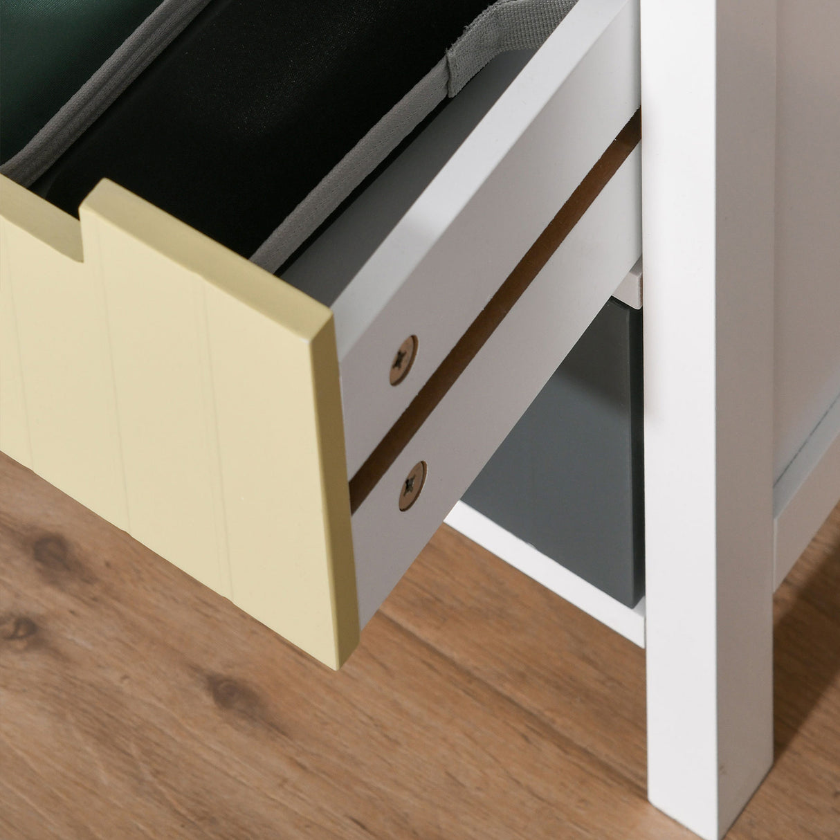 Wooden Chest Of 6 Drawers 62cm Wide - Velmora
