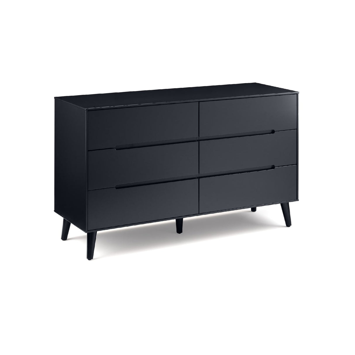 Wooden Chest Of 6 Drawers - Alicia