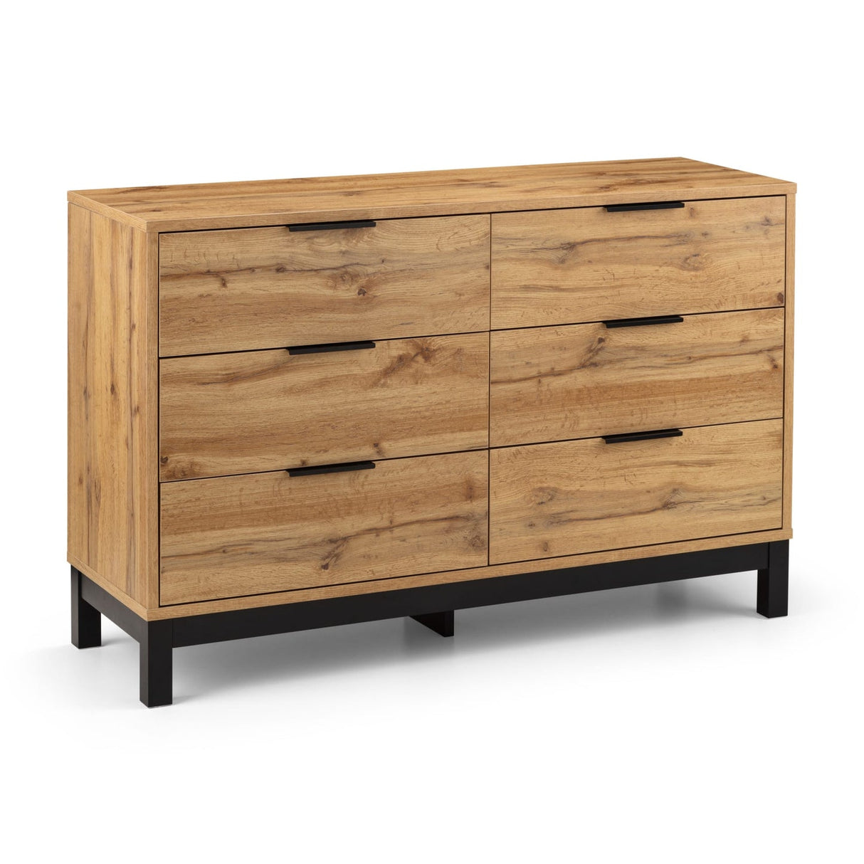 Wooden Chest Of 6 Drawers - Bali