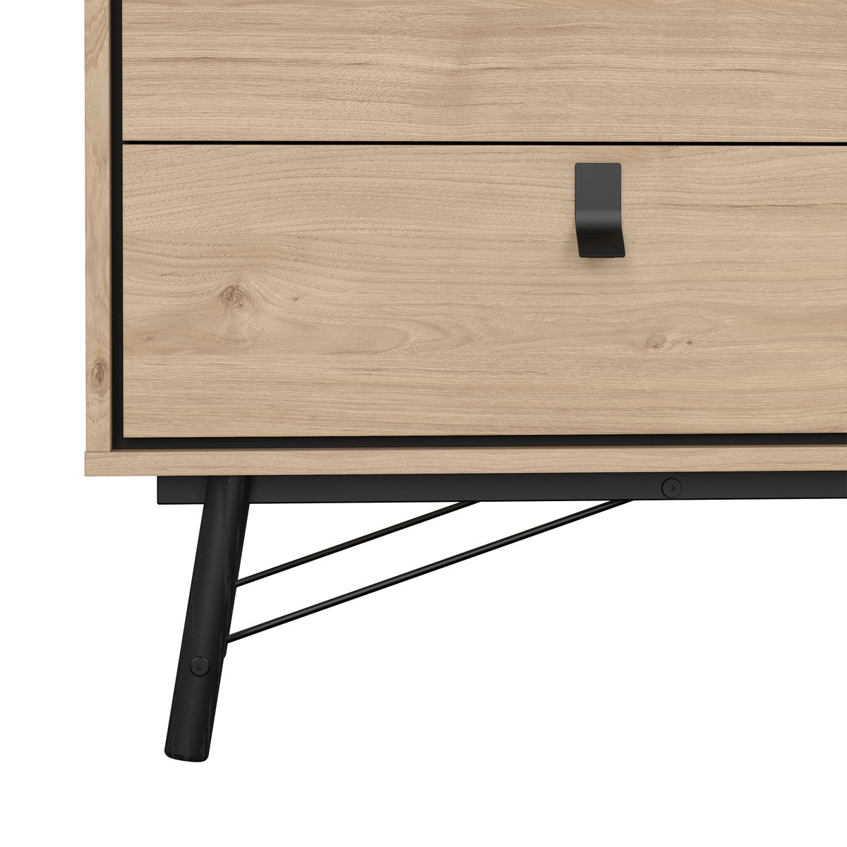 Wooden Chest Of 6 Drawers Double Dresser - Ry