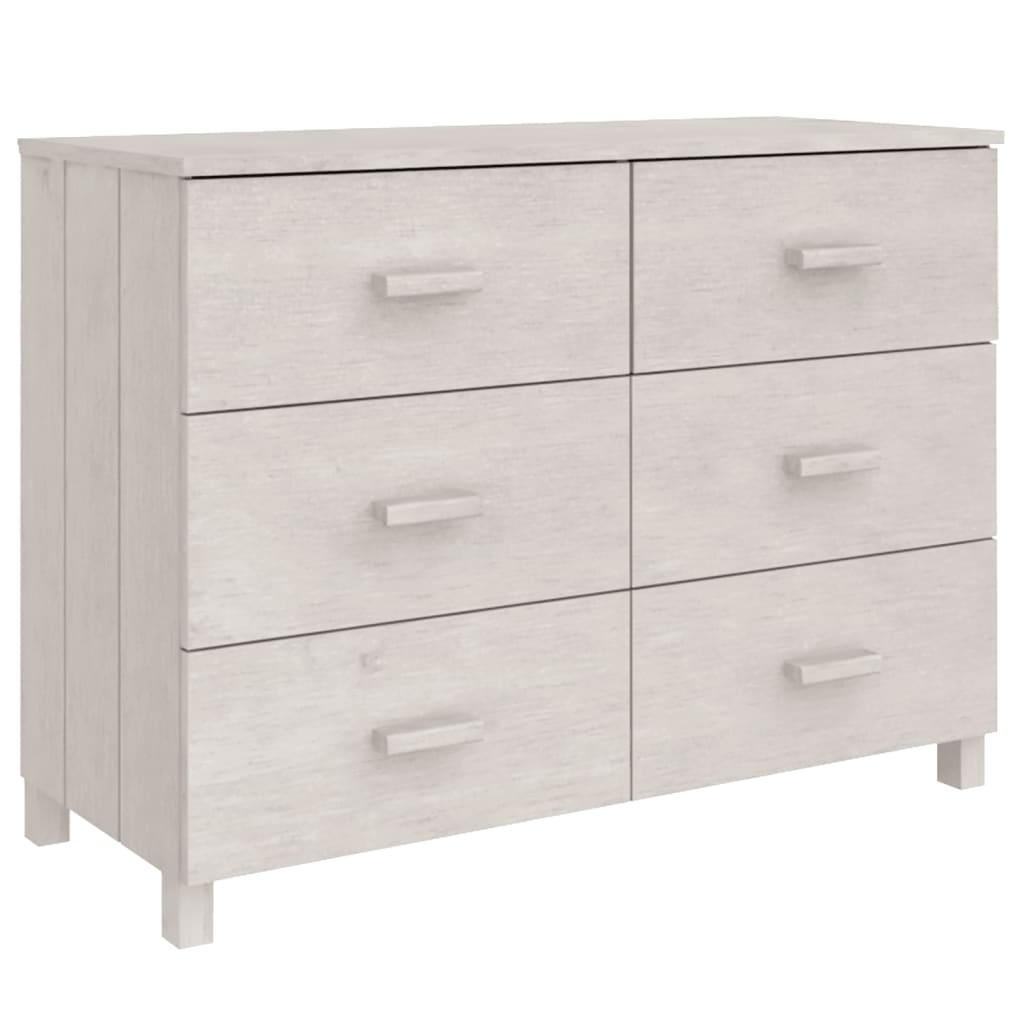 Wooden Chest Of 6 Drawers - Hamar