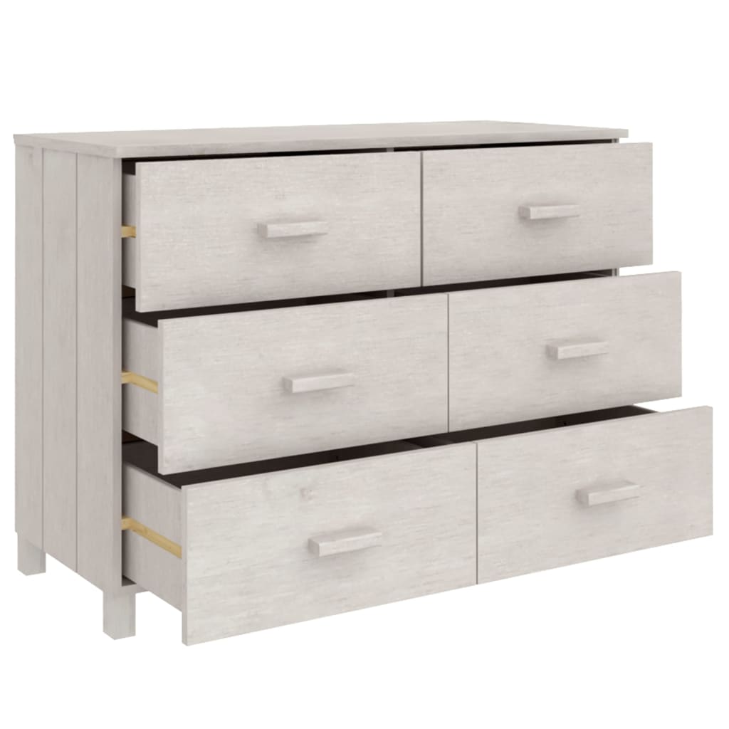 Wooden Chest Of 6 Drawers - Hamar