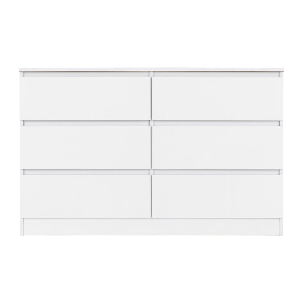 Wooden Chest Of 6 Drawers - Malvern