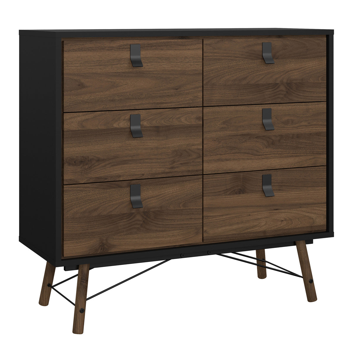 Wooden Chest Of 6 Drawers - Ry