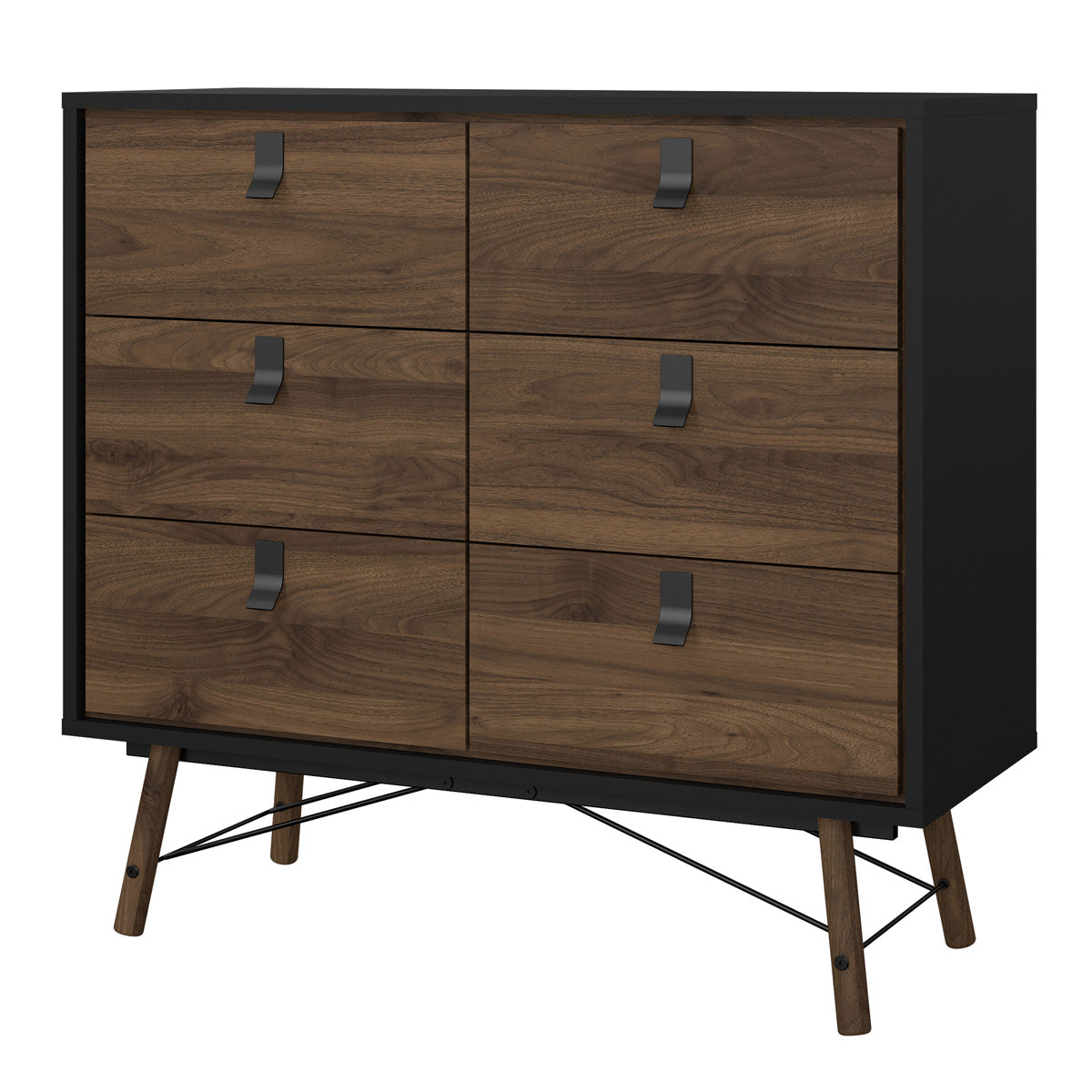 Wooden Chest Of 6 Drawers - Ry