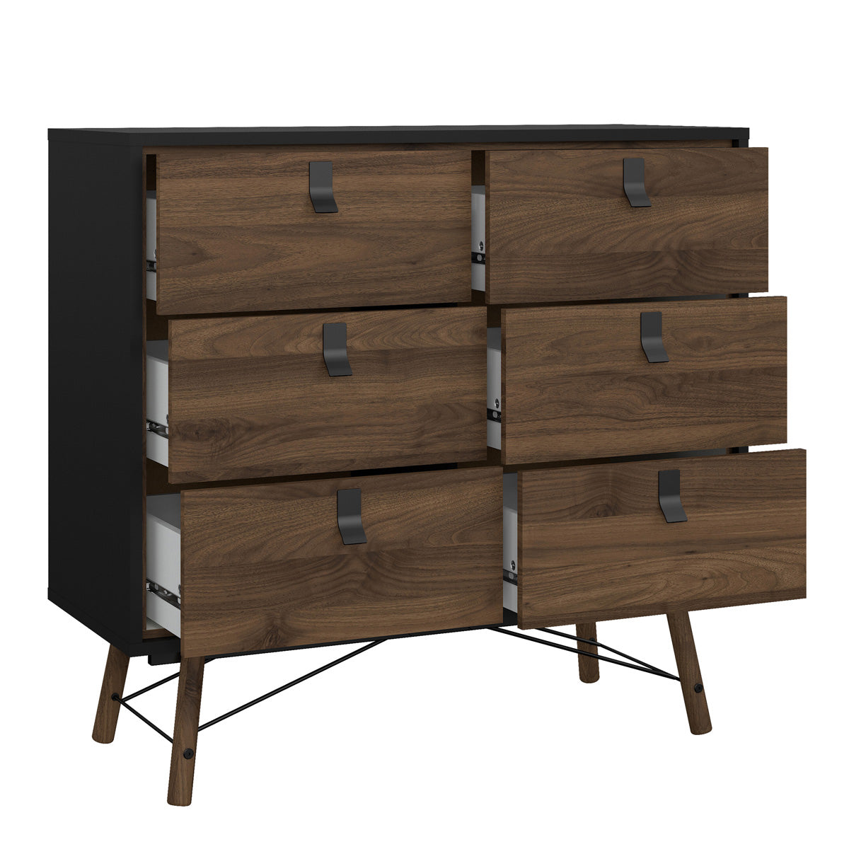 Wooden Chest Of 6 Drawers - Ry