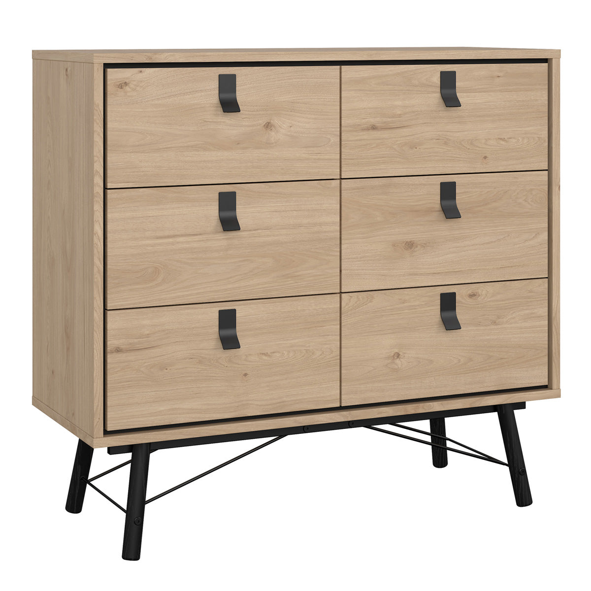 Wooden Chest Of 6 Drawers - Ry