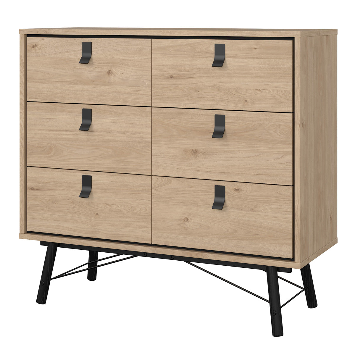 Wooden Chest Of 6 Drawers - Ry