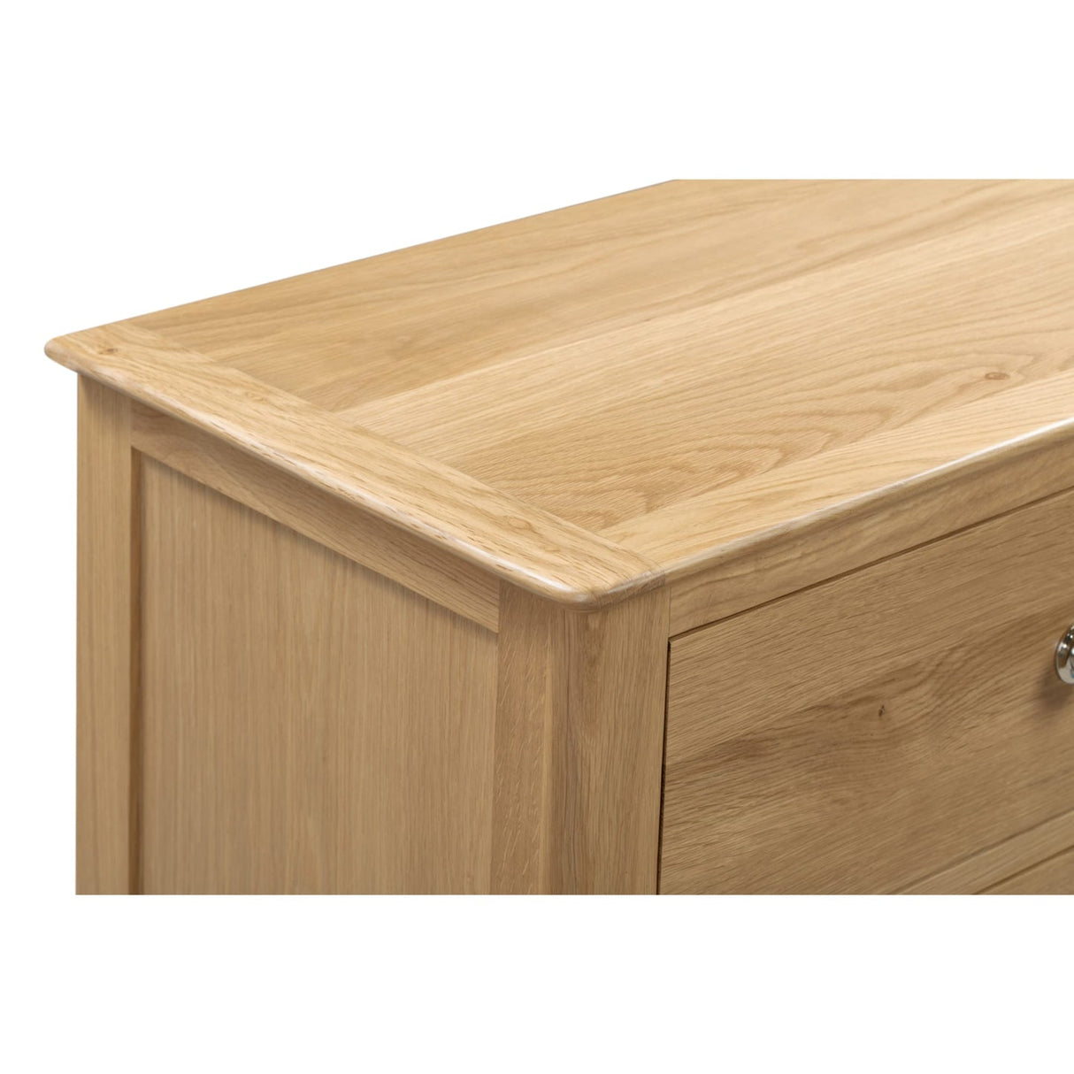 Wooden Chest Of 6 Drawers Wide - Cotswold