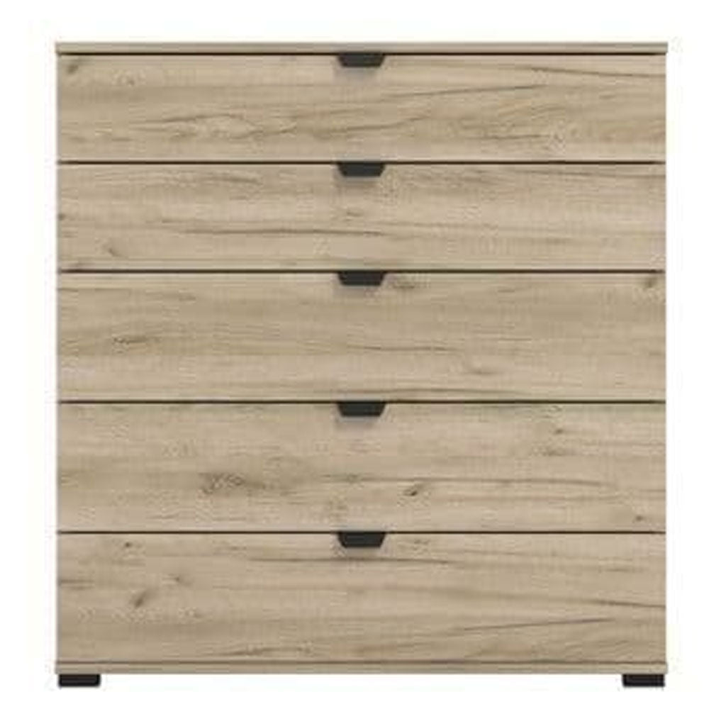 Wooden Chest Of 6 Drawers Wide - Lima