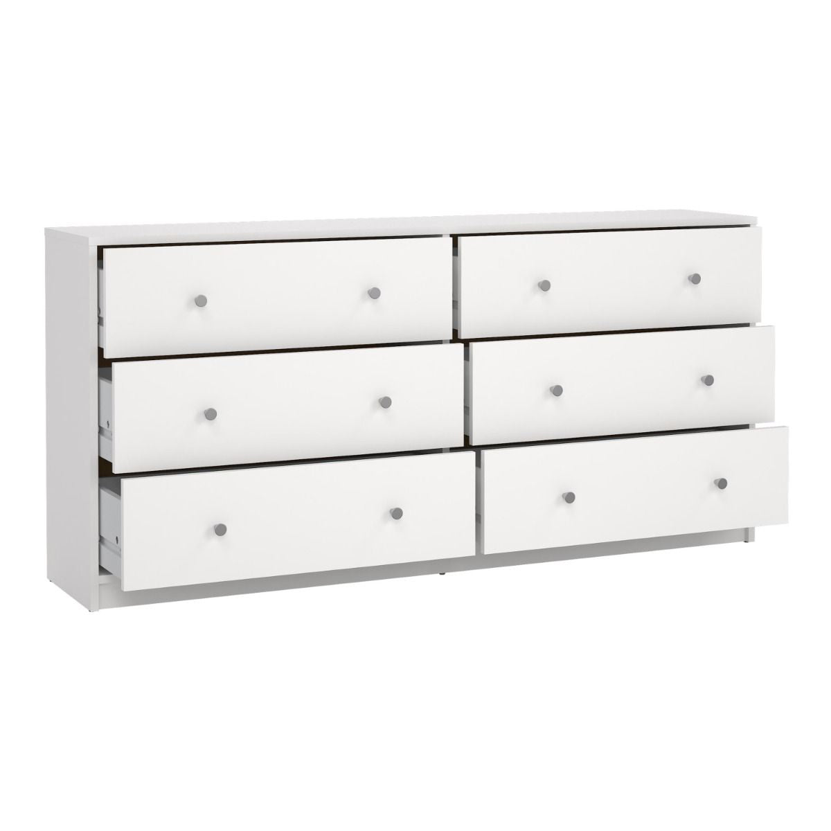 Wooden Chest Of 6 Drawers Wide - May