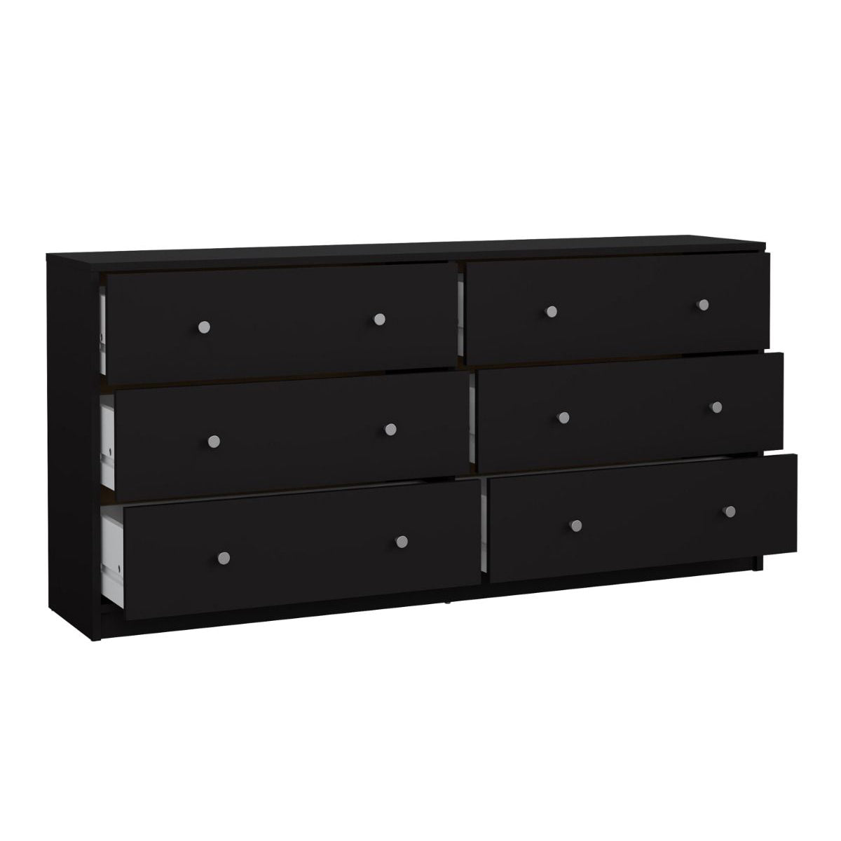 Wooden Chest Of 6 Drawers Wide - May