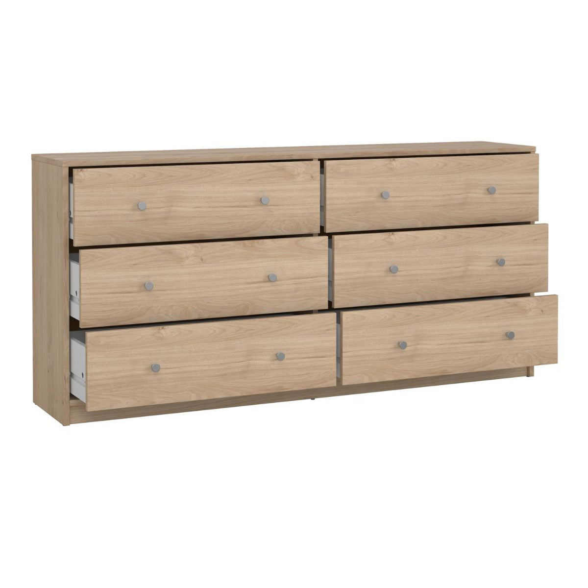 Wooden Chest Of 6 Drawers Wide - May