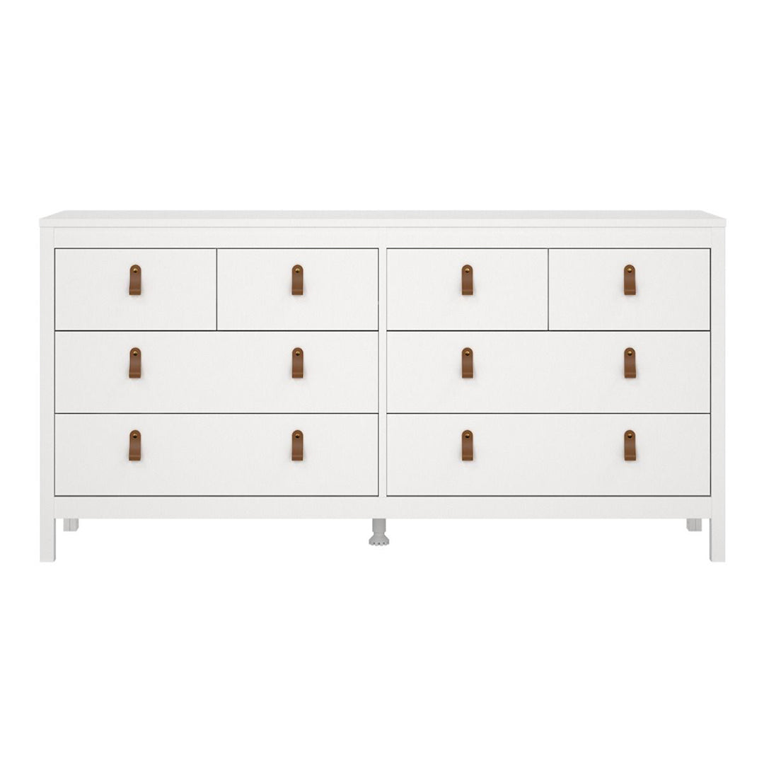 Wooden Chest Of 8 Drawers Double Dresser - Barcelona