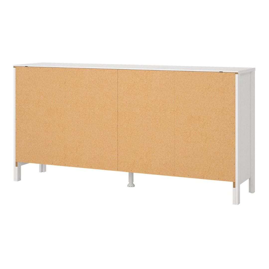 Wooden Chest Of 8 Drawers Double Dresser - Barcelona