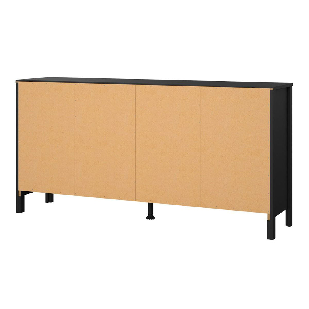 Wooden Chest Of 8 Drawers Double Dresser - Barcelona