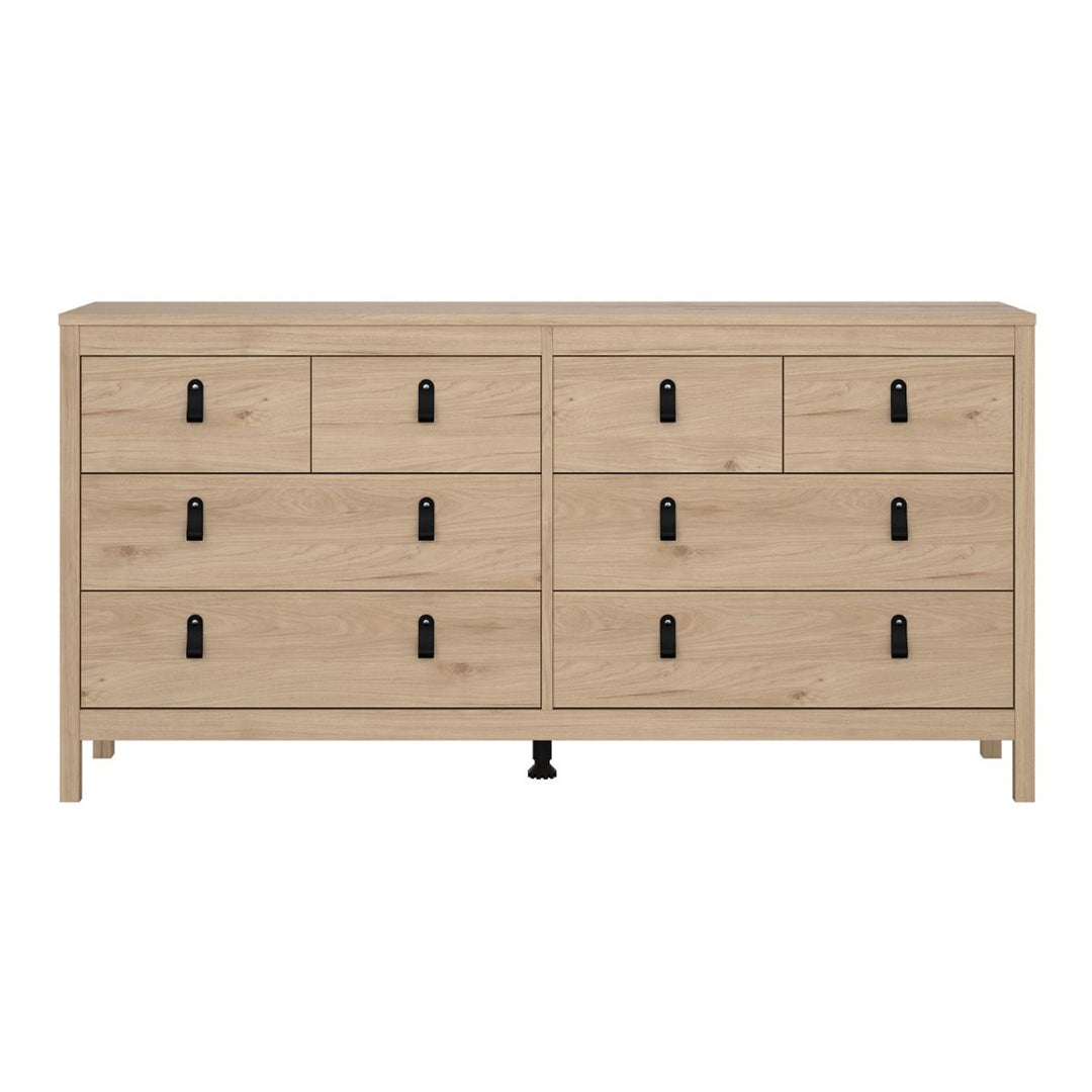 Wooden Chest Of 8 Drawers Double Dresser - Barcelona