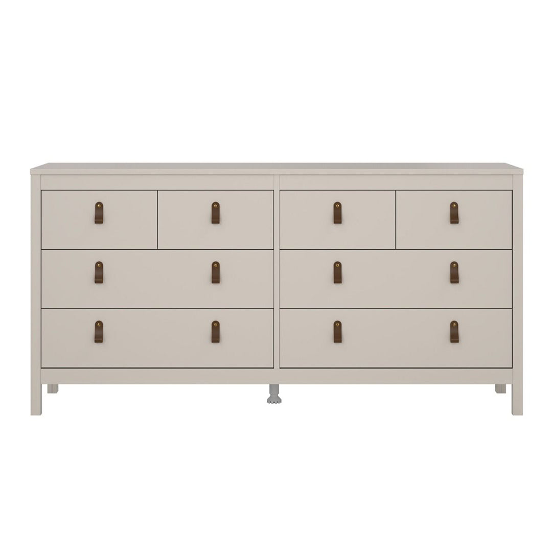 Wooden Chest Of 8 Drawers Double Dresser - Barcelona