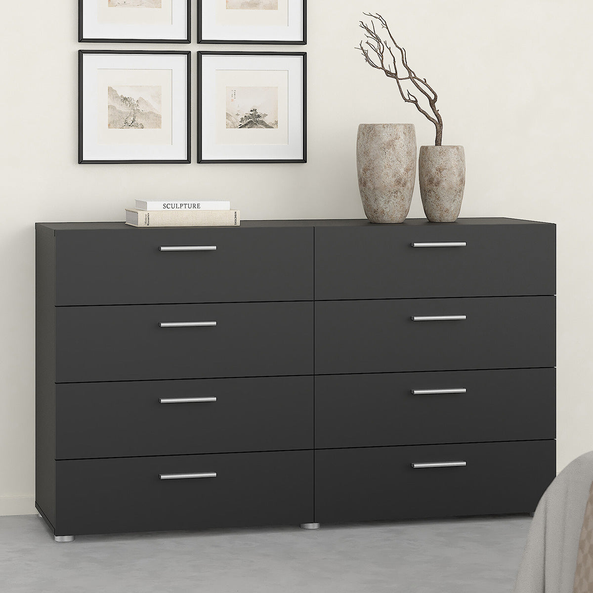 Wooden Chest Of 8 Drawers - Pepe