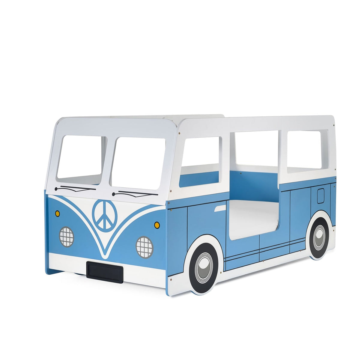 Wooden Children Bed - Campervan