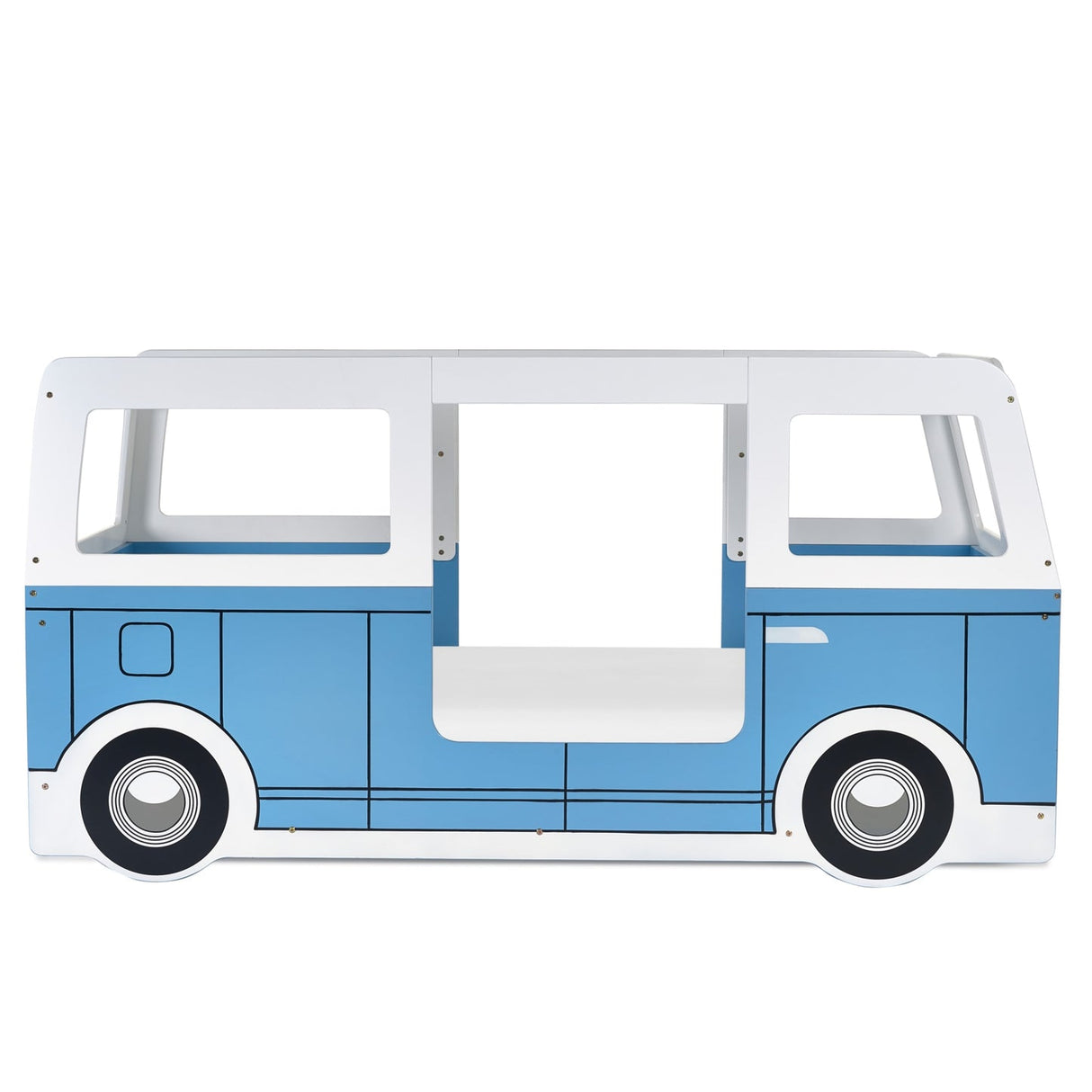 Wooden Children Bed - Campervan
