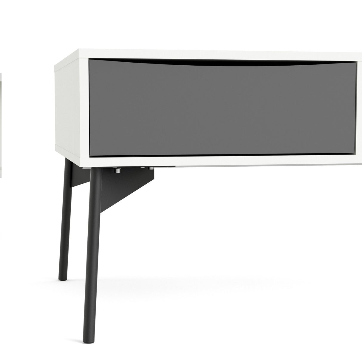 Wooden Coffee Table With 1 Drawer - Fur