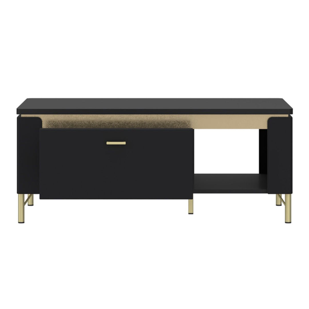 Wooden Coffee Table With 1 Drawer - Genoa