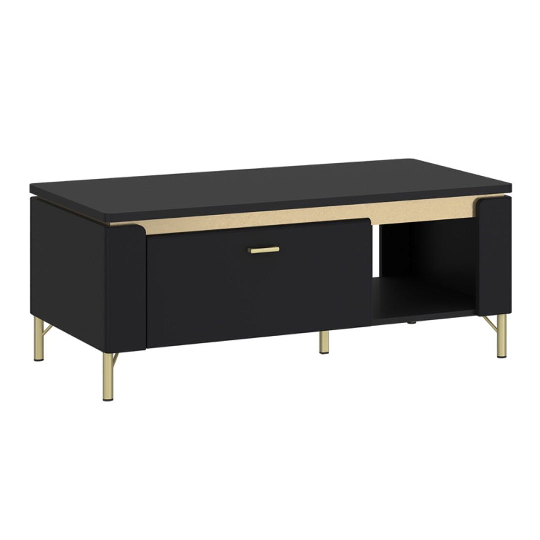 Wooden Coffee Table With 1 Drawer - Genoa