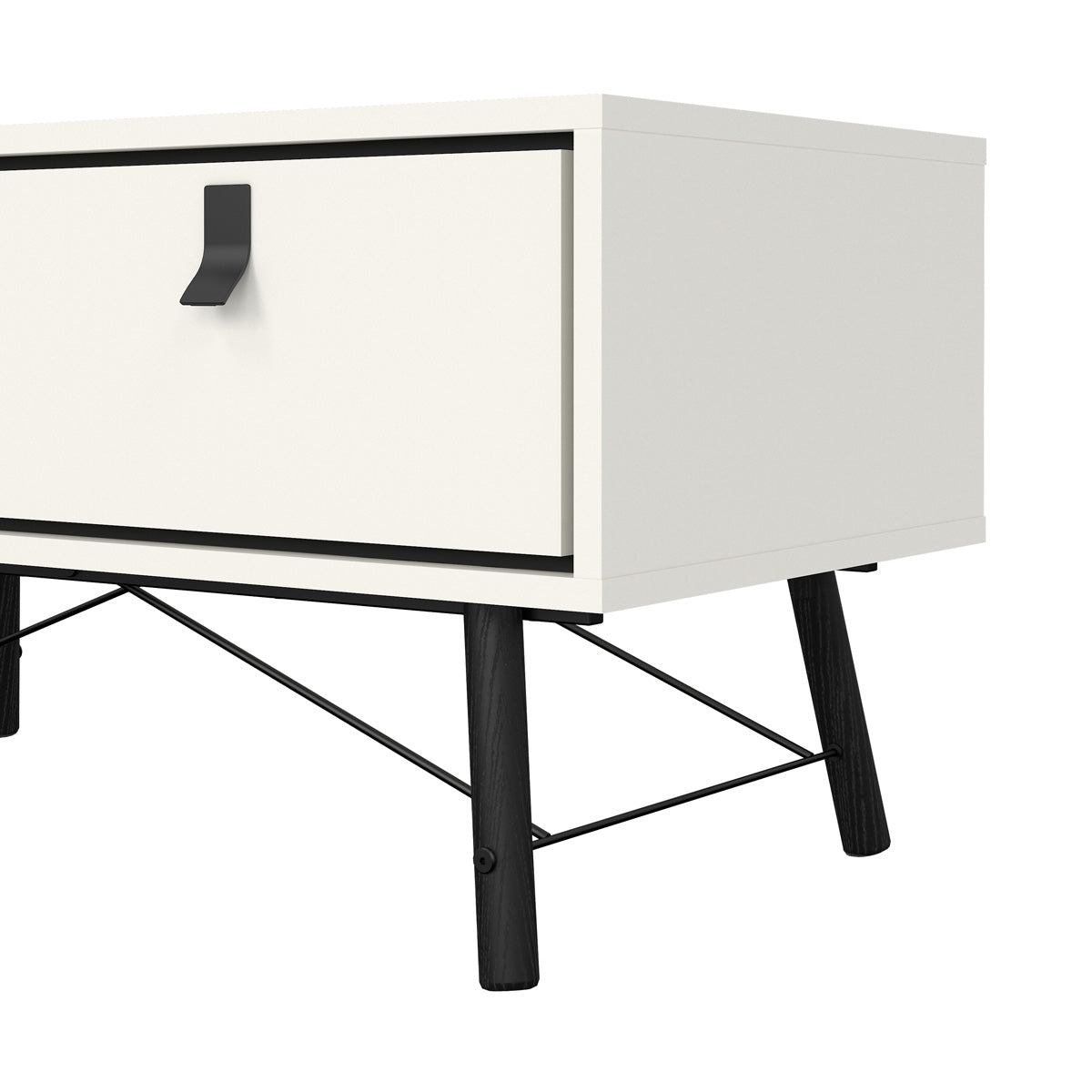 Wooden Coffee Table With 1 Drawer - Ry