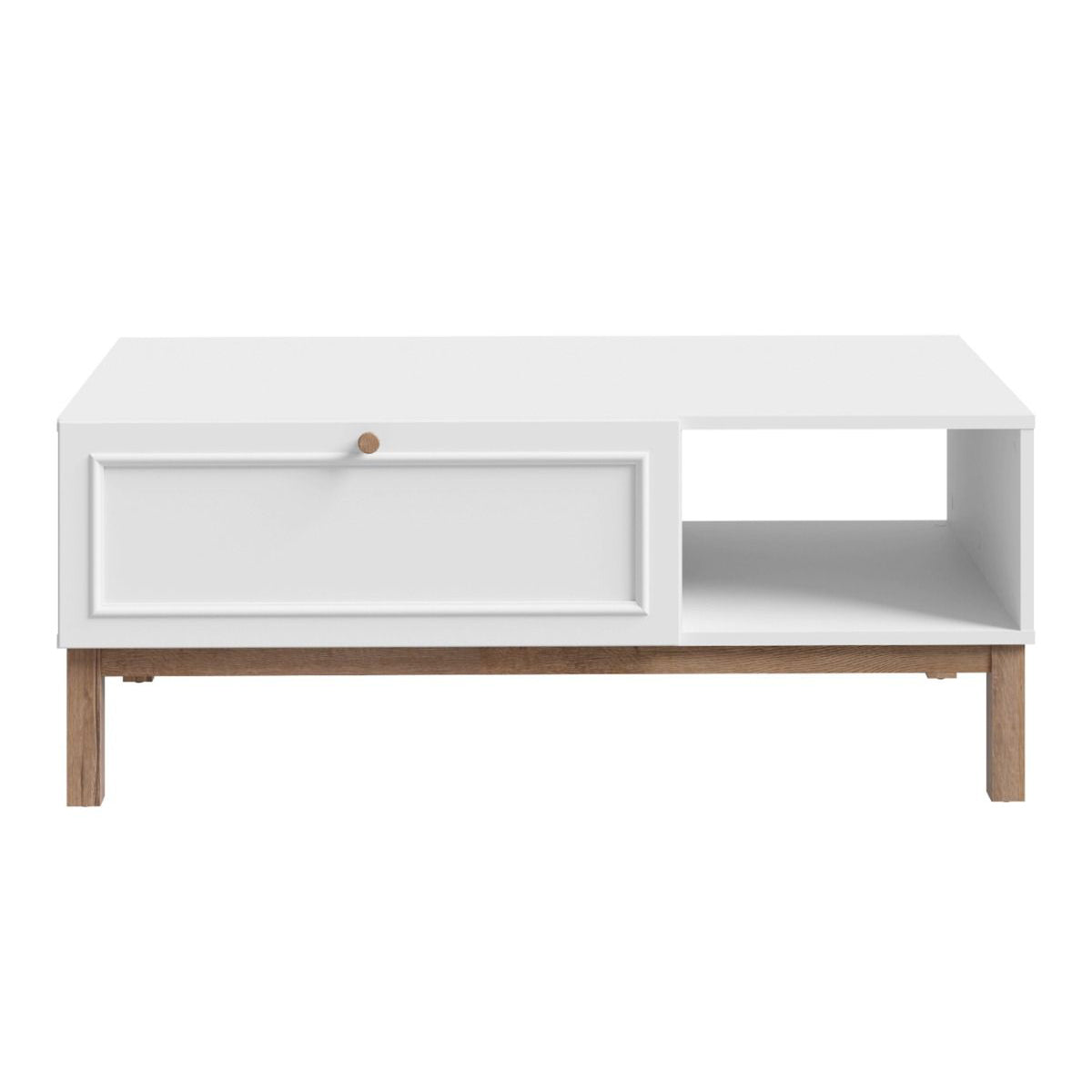 Wooden Coffee Table With 1 Drawer - Wensley