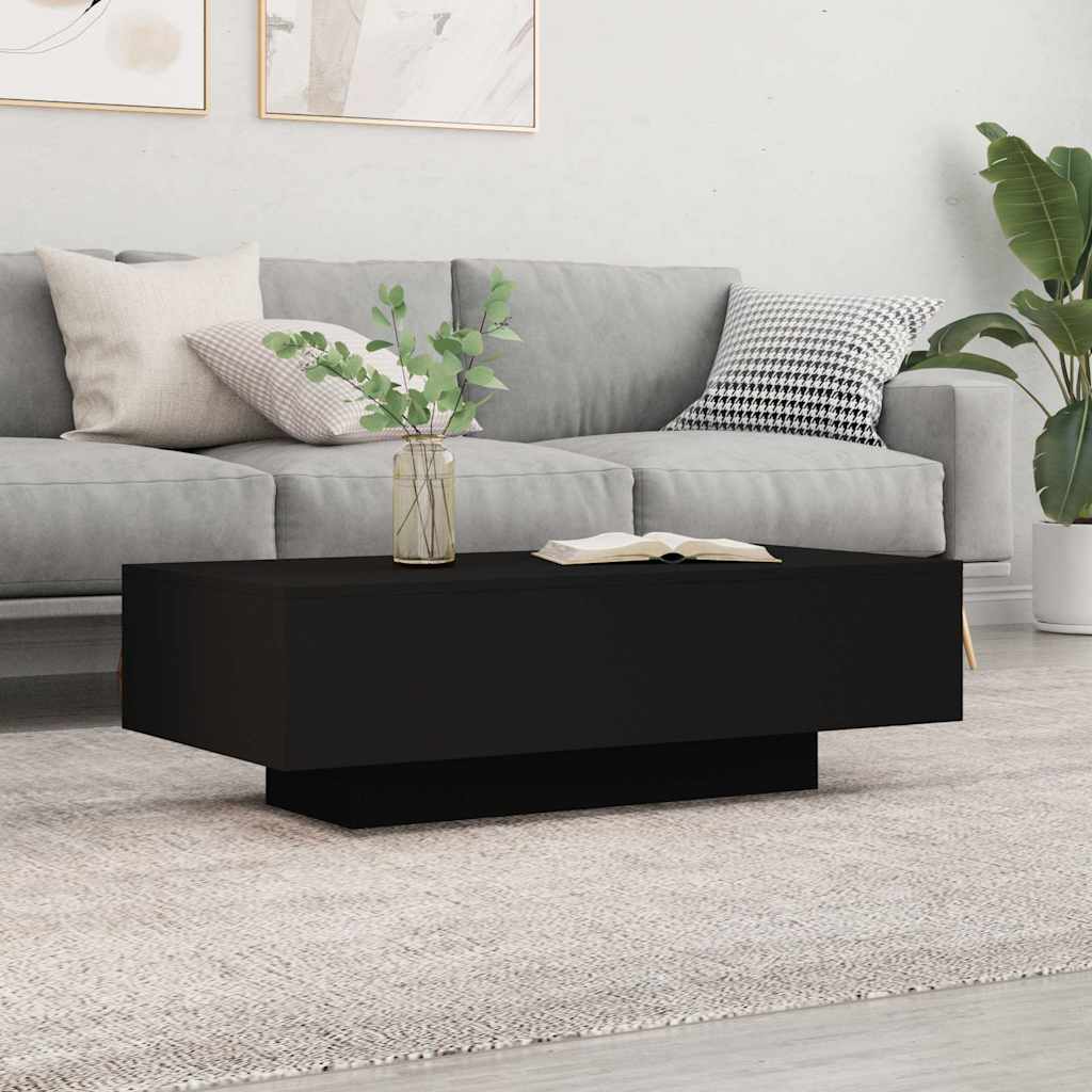 Wooden Coffee Table 100cm Wide Rectangular - Vantage Home