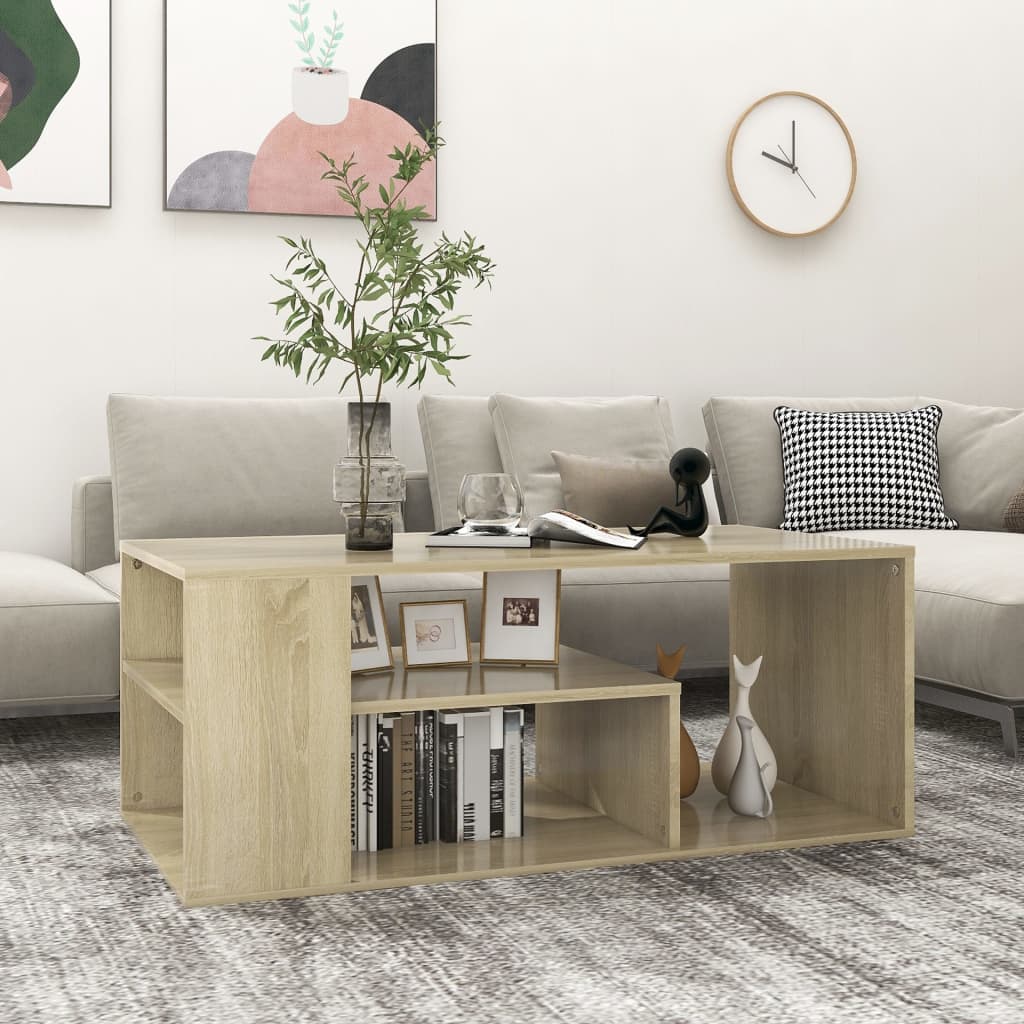 Wooden Coffee Table 100cm Wide - Vantage Home