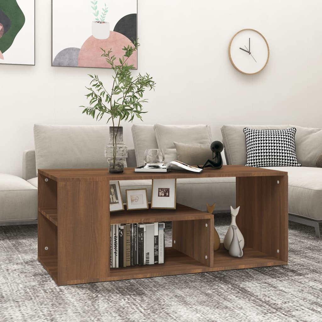 Wooden Coffee Table 100cm Wide - Vantage Home