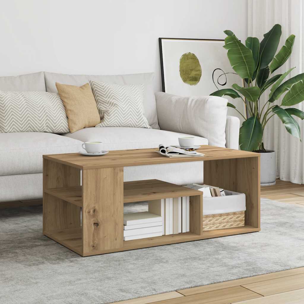 Wooden Coffee Table 100cm Wide - Vantage Home