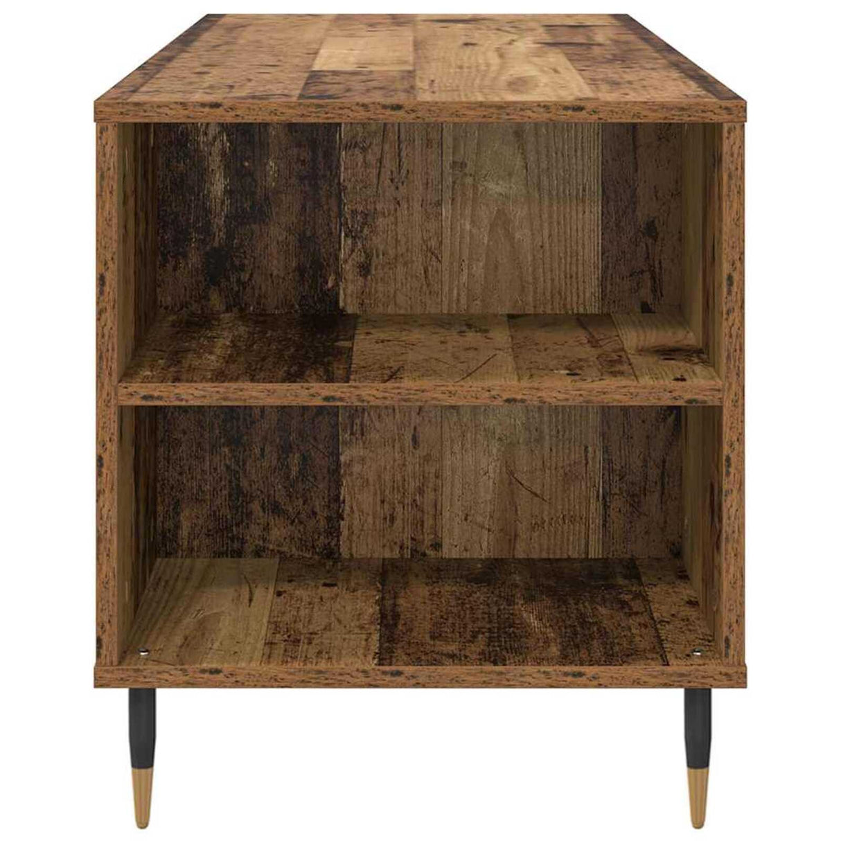 Wooden Coffee Table 102cm Wide With 2 Drawers - Vantage Home