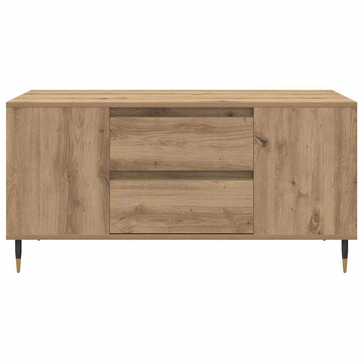 Wooden Coffee Table 102cm Wide With 2 Drawers - Vantage Home