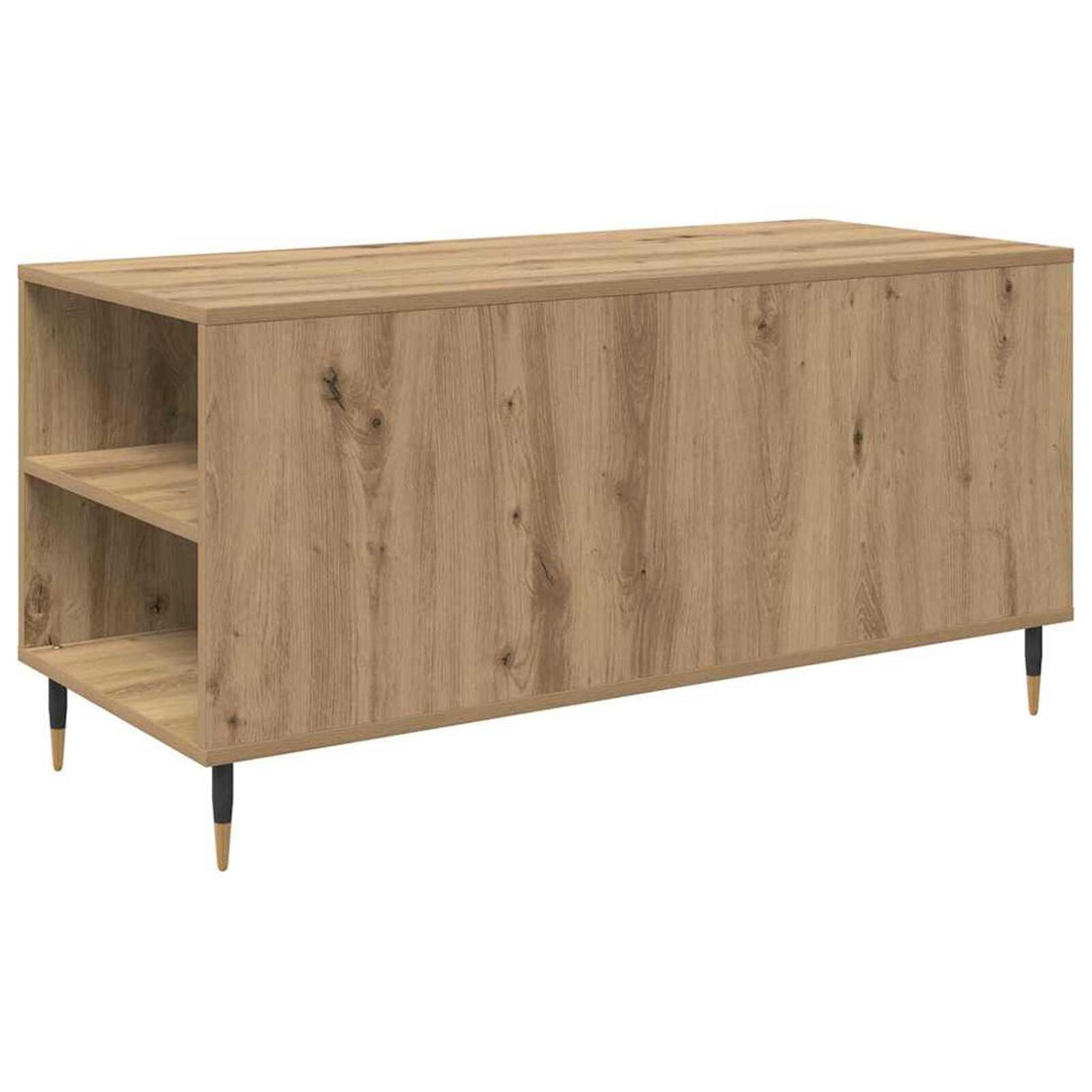 Wooden Coffee Table 102cm Wide With 2 Drawers - Vantage Home