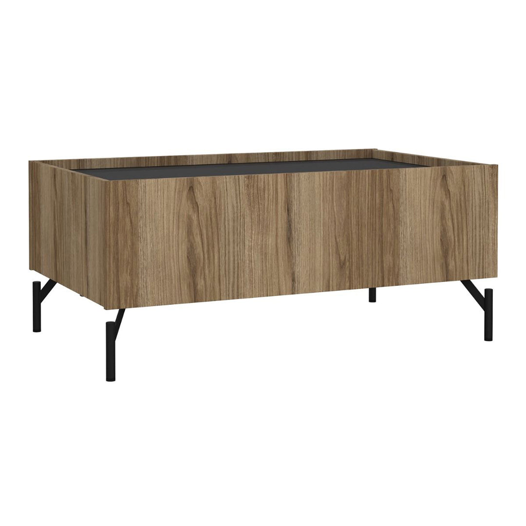 Wooden Coffee Table With 2 Drawers - Kendall