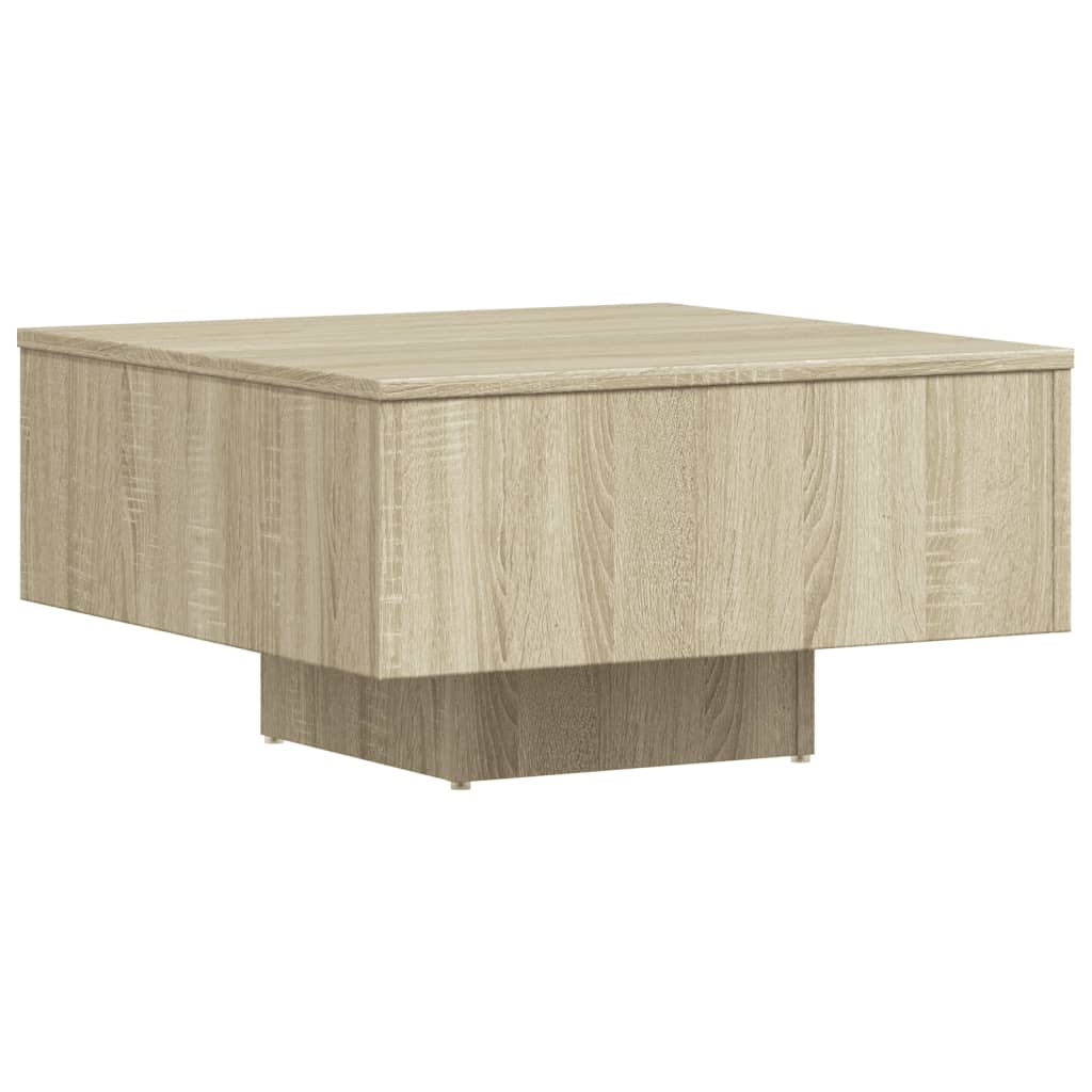 Wooden Coffee Table 60cm Wide Square - Vantage Home