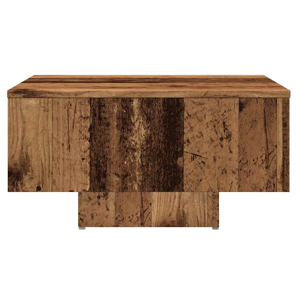 Wooden Coffee Table 60cm Wide Square - Vantage Home