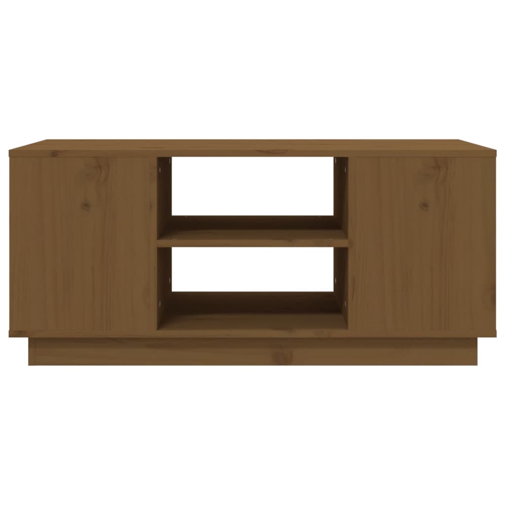 Wooden Coffee Table 90cm Wide - Vantage Home